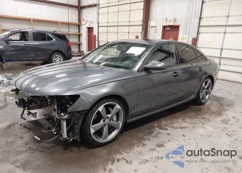 2015 Audi A6 3.0T Premium Plus z USA, uszkodzony, nr VIN WAUHGAFC5FN019593